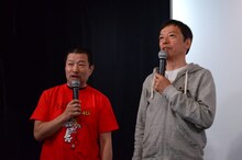 左から木村祐一、板尾創路。