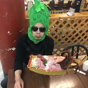 天竺鼠・川原扮するゴーヤくん。