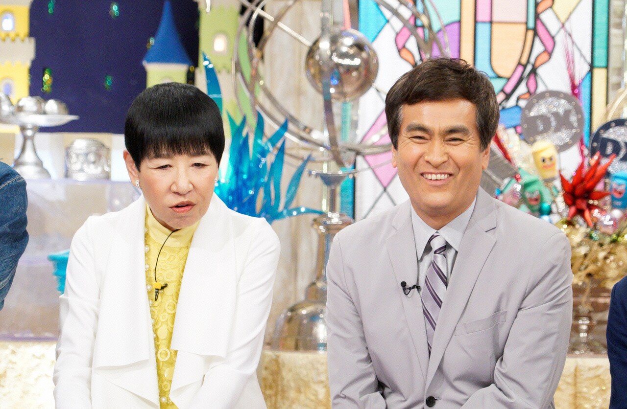 左から和田アキ子、石原良純。(c)読売テレビ