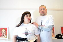 ゆりやんレトリィバァと野性爆弾くっきー。