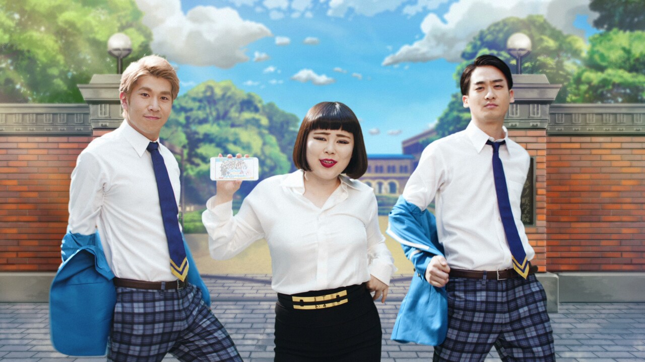 「あんさんぶるスターズ！」新CMのワンシーン。