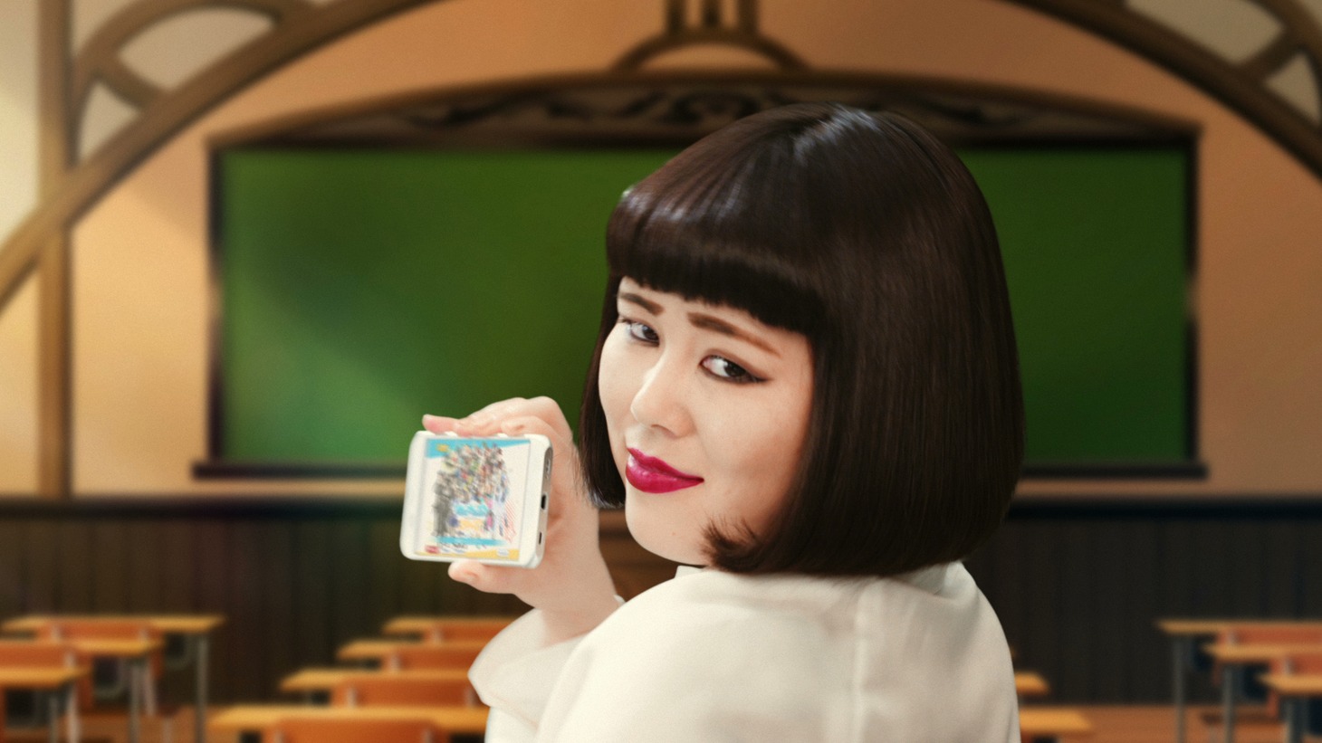 「あんさんぶるスターズ！」新CMのワンシーン。