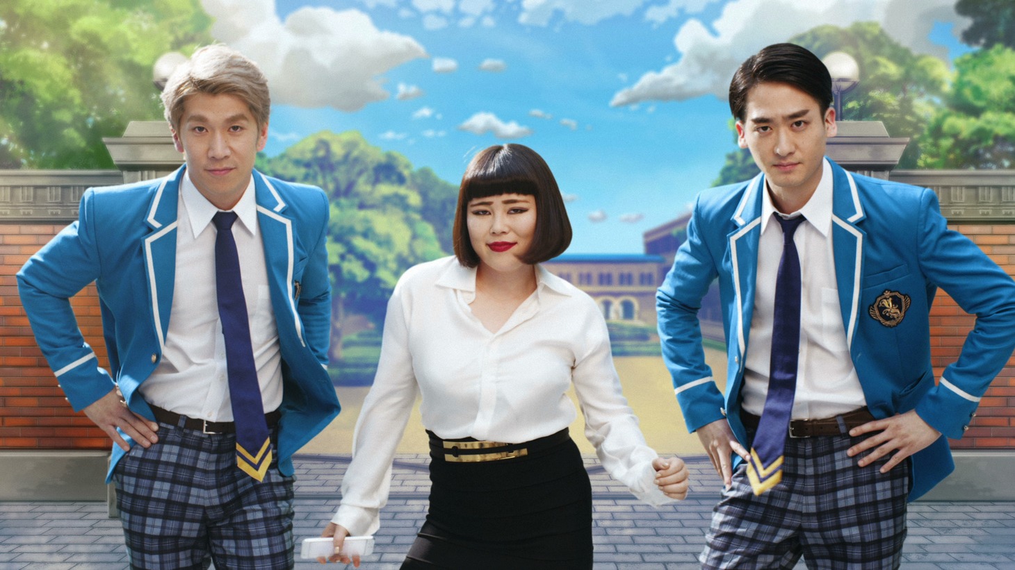 「あんさんぶるスターズ！」新CMのワンシーン。