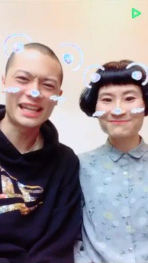 バッドナイス常田と片桐はいり。