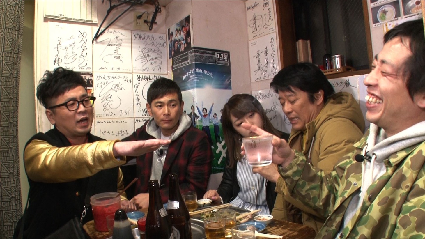 「坂上忍流ディープな夜遊び」エピソード6・福岡編のワンシーン。