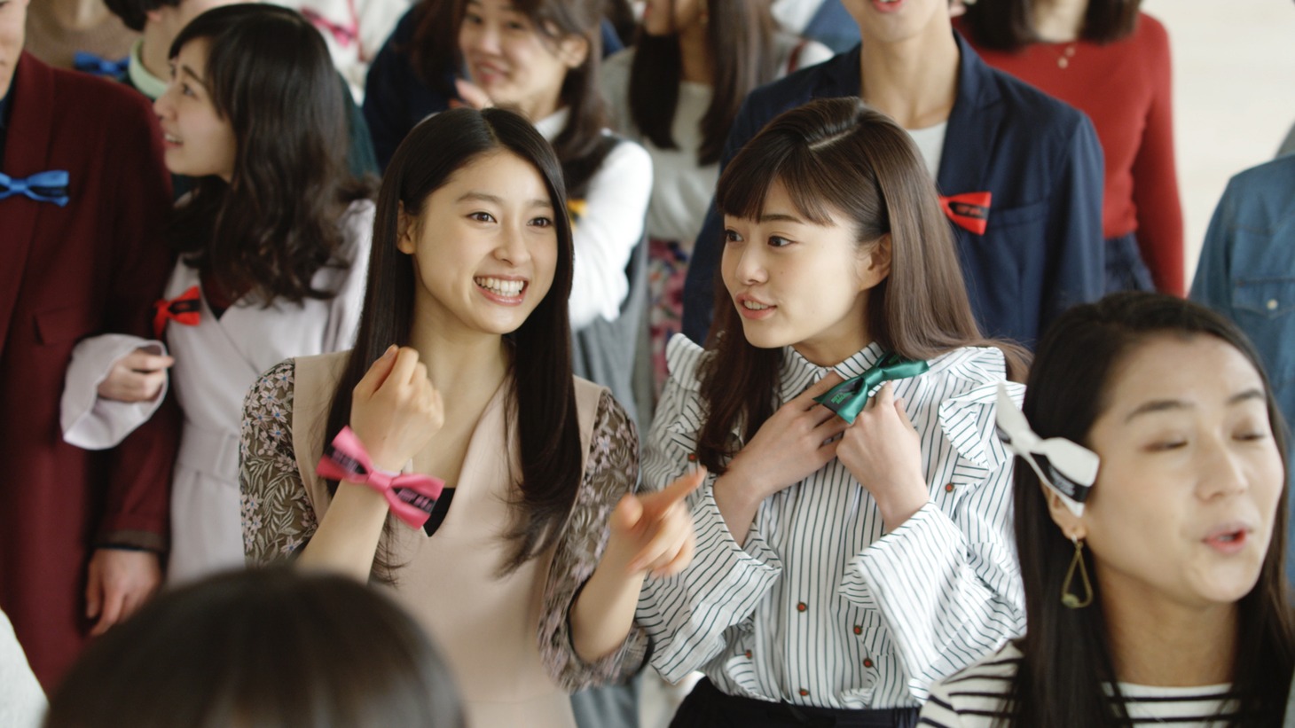JRAの新CM「おまつり」篇のワンシーン。