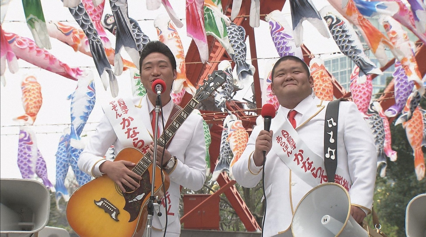 CDデビューを果たしたANZEN漫才。(c)TBS