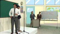 ハマカーンの漫才のワンシーン。(c)テレビ朝日