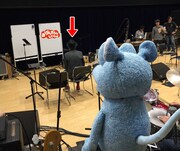 リハーサル中の細野晴臣。