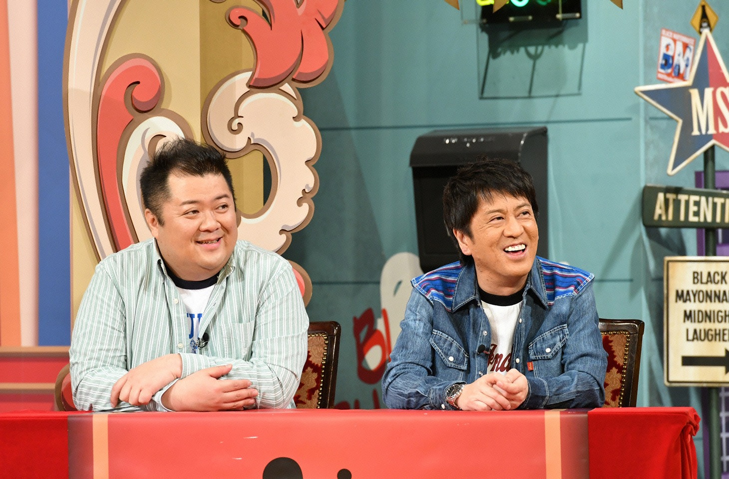 「マヨなか笑人」のワンシーン。(c)読売テレビ
