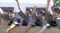 「THE 城攻め」のワンシーン。(c)日本テレビ