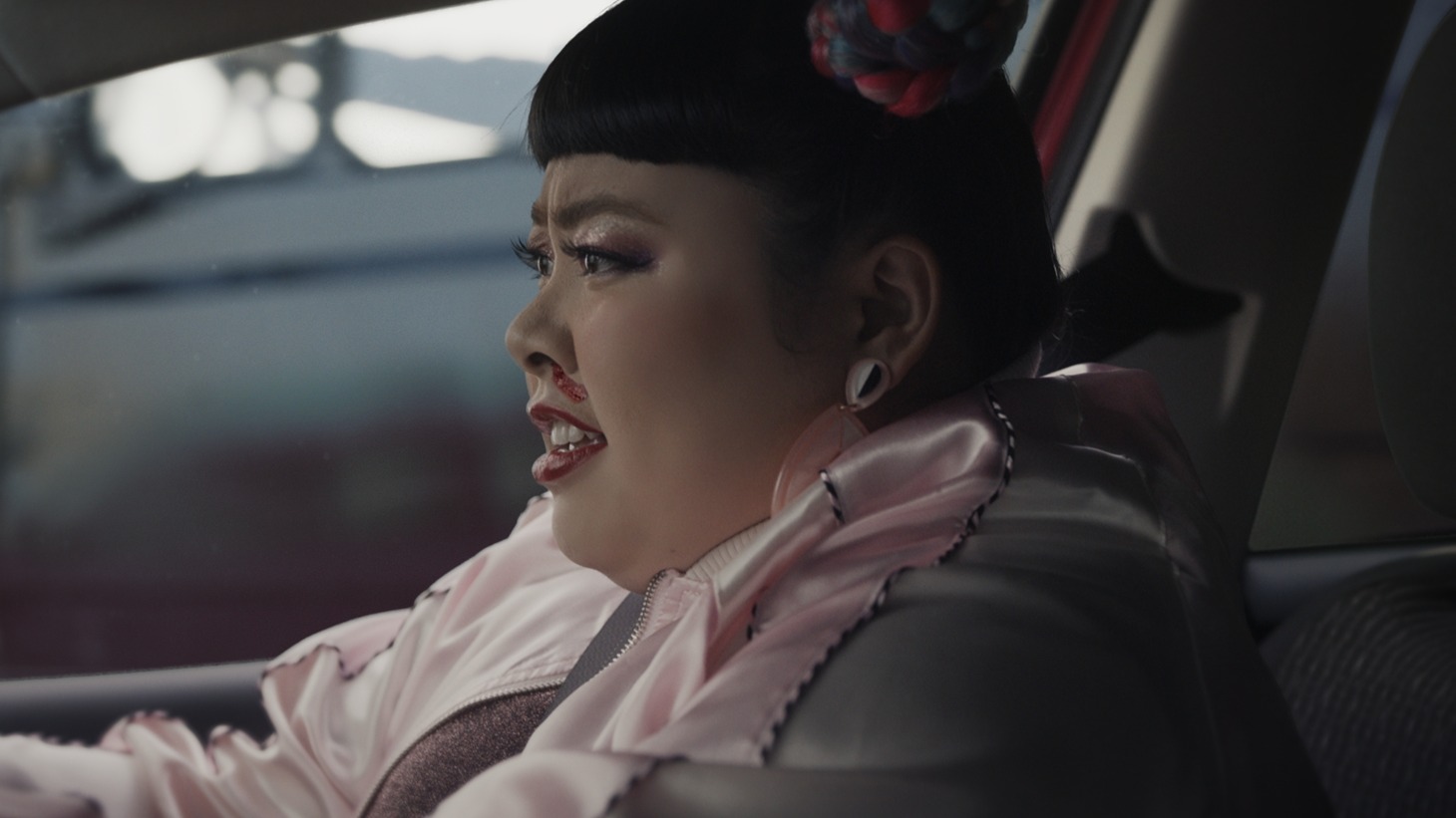 新CM「Vitz for Ladies」のワンシーン。