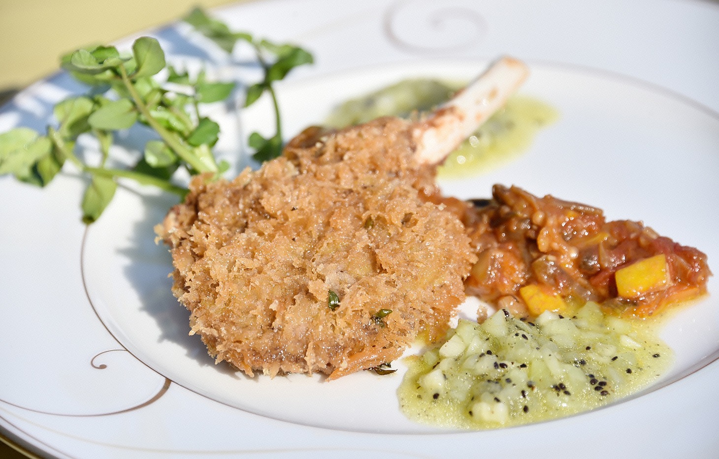 ワインラムを使った料理。(c)日本テレビ