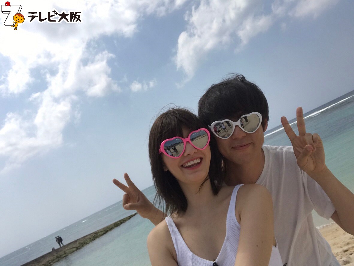 ウーマン村本＆マギーが沖縄でSNSウケする写真を撮影、ジミー大西乱入