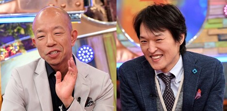 （左から）バイきんぐ小峠、千原ジュニア。(c)ABC
