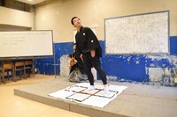 プレゼン会に参加したすゑひろがりず。