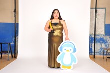 紹介動画撮影に臨んだゆりやんレトリィバァ。