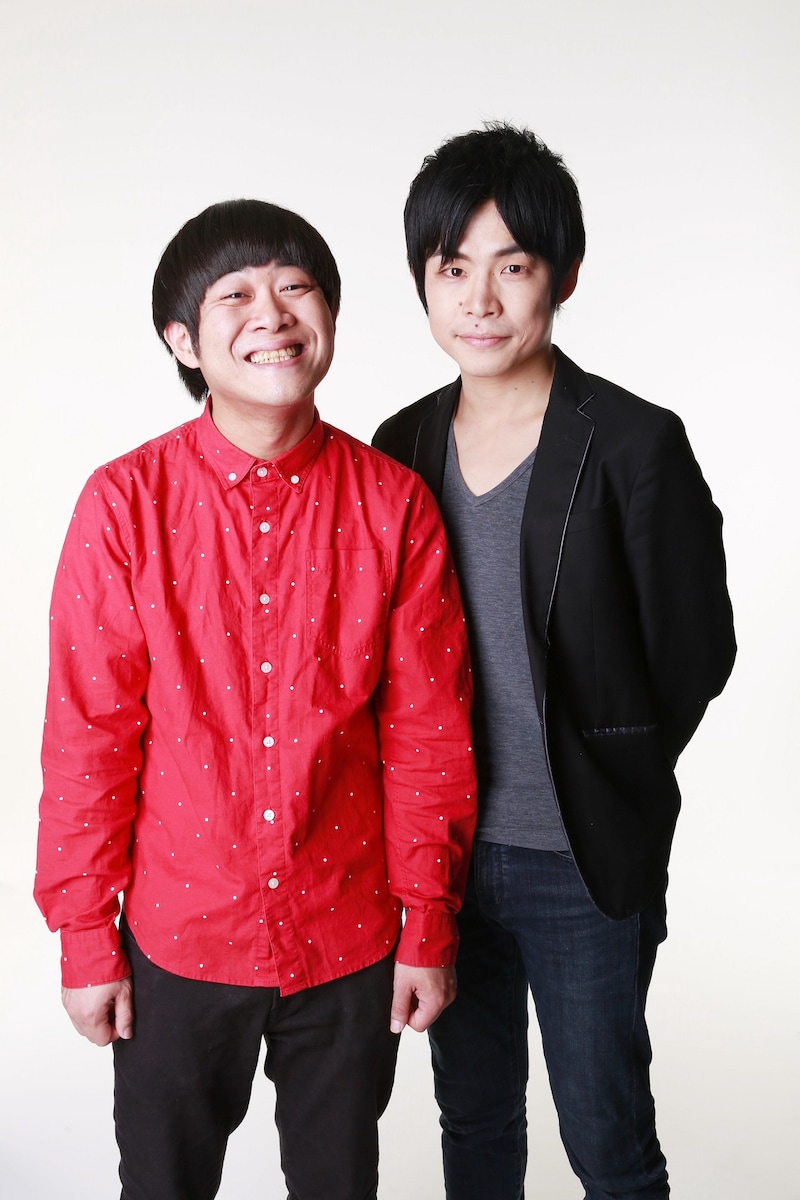 さんびーち。左からひょうご、山田直人。