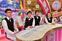 番宣動画に登場する（左から）ロバート馬場、平成ノブシコブシ、フォーリンラブ・バービー。(c)HBC