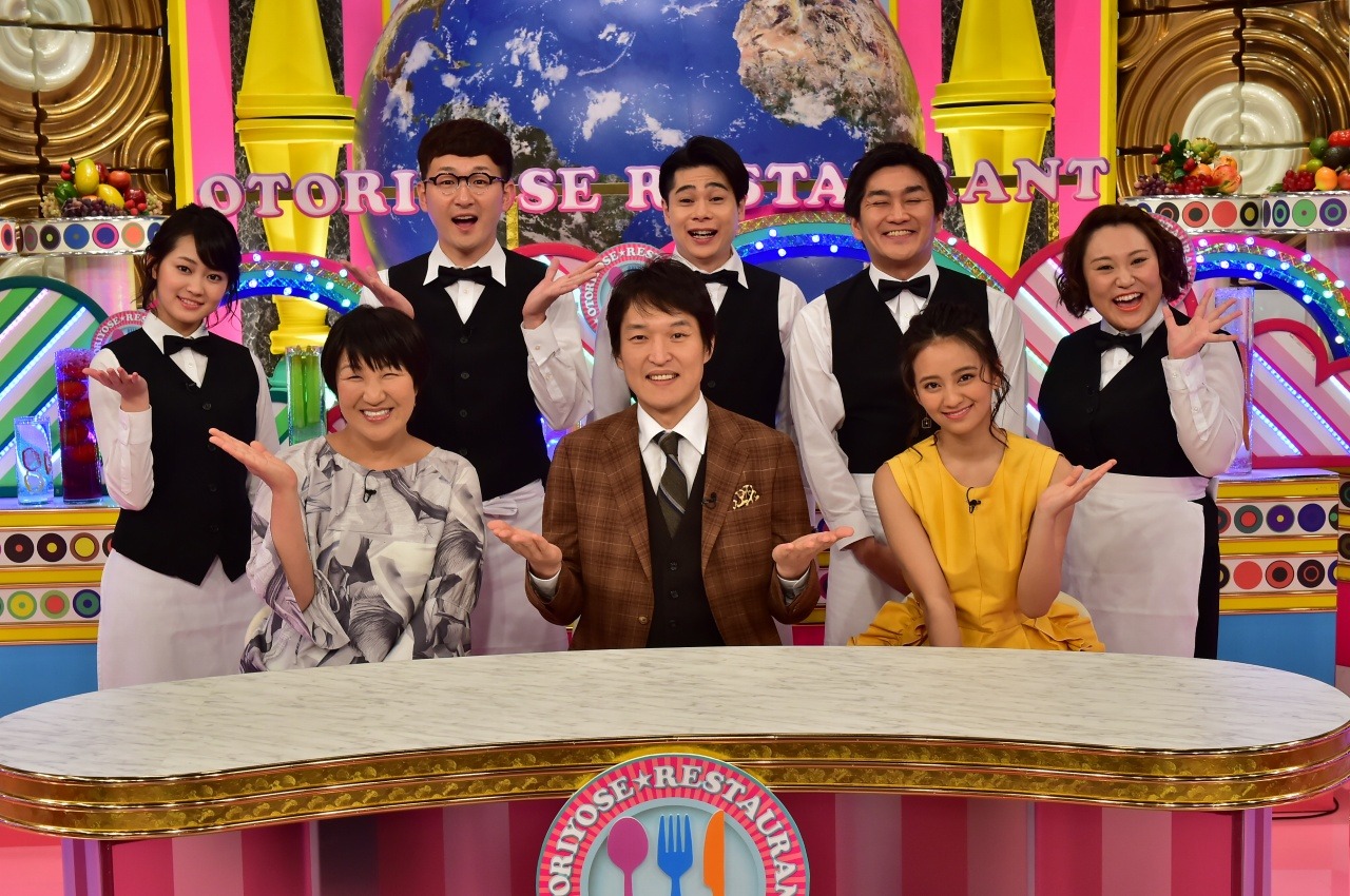 「お取り寄せレストラン 今すぐ食べたくなる！おいしい1時間」の出演者たち。(c)HBC