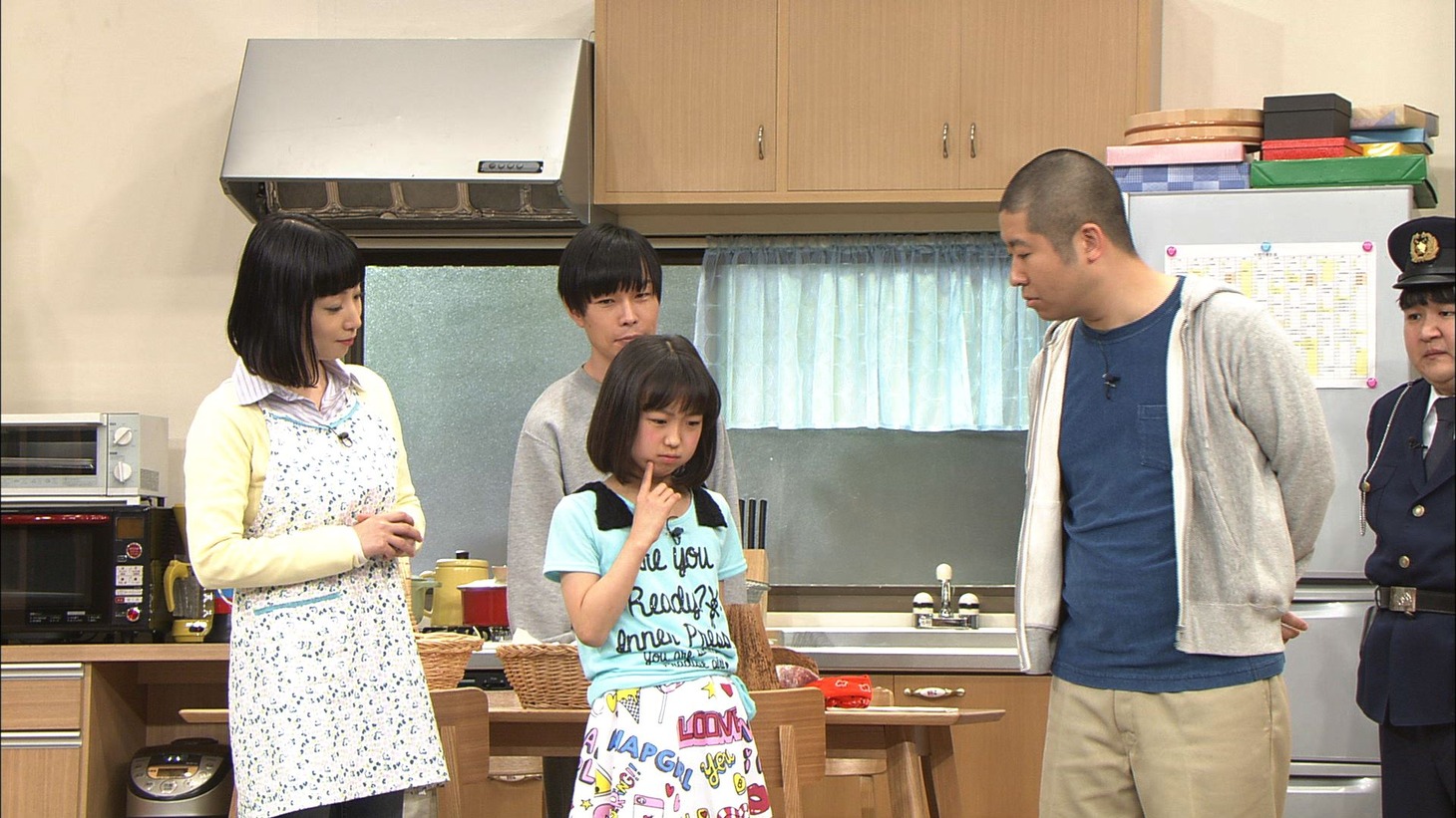 「舞台バラエティ 澤部パパと心配ちゃん」のワンシーン。(c)テレビ朝日