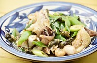 とり貝の肝バター炒め (c)日本テレビ