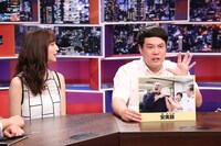タカアンドトシ・タカと堀田茜（左）。(c)中京テレビ