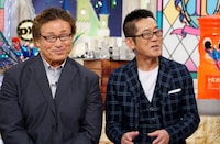 左から天龍源一郎、三遊亭円楽。(c)読売テレビ