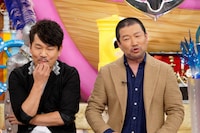 左からFUJIWARA藤本、木村祐一。(c)読売テレビ