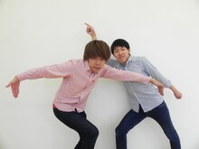 フースーヤ。左から田中ショータイム、谷口理。