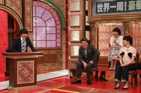 「バカリズムの深掘り学」のワンシーン。(c)関西テレビ