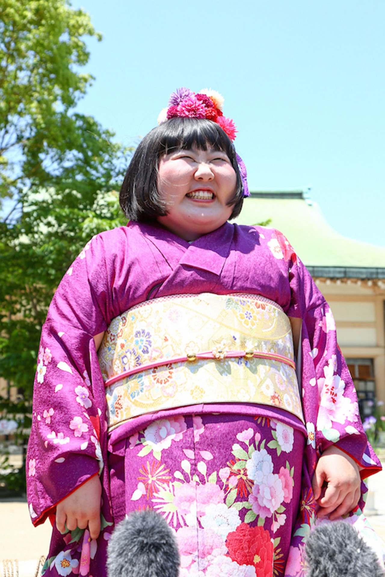 吉本新喜劇座長に就任した酒井藍。