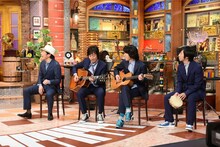 「関ジャム 完全燃SHOW」に出演するウルフルズ。(c)テレビ朝日