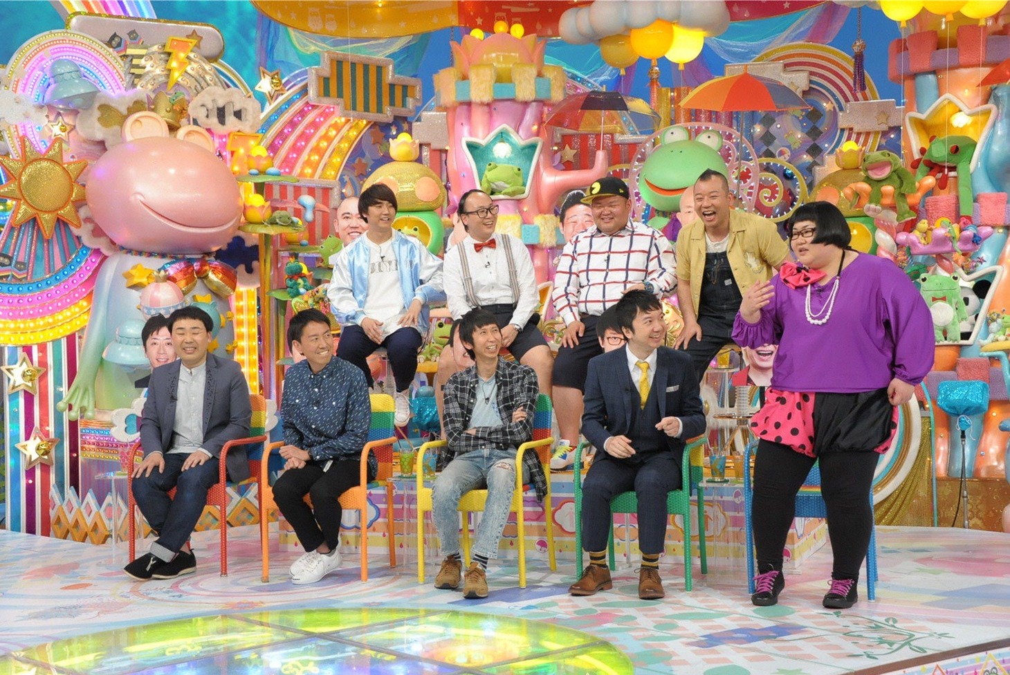 “じゃない方芸人”たち。(c)テレビ朝日