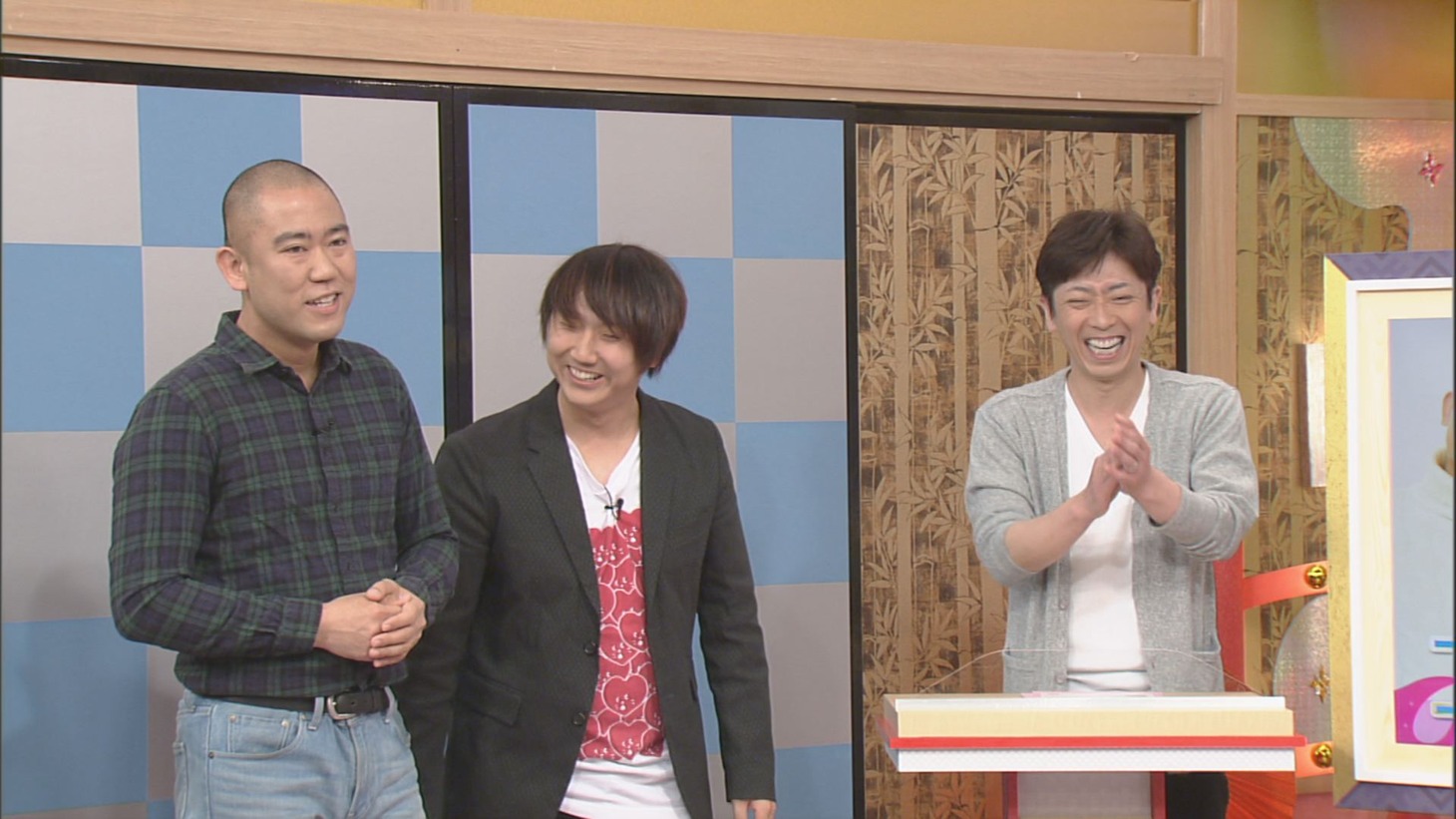 （左から）コロコロチキチキペッパーズ、フットボールアワー後藤。(c)CBC