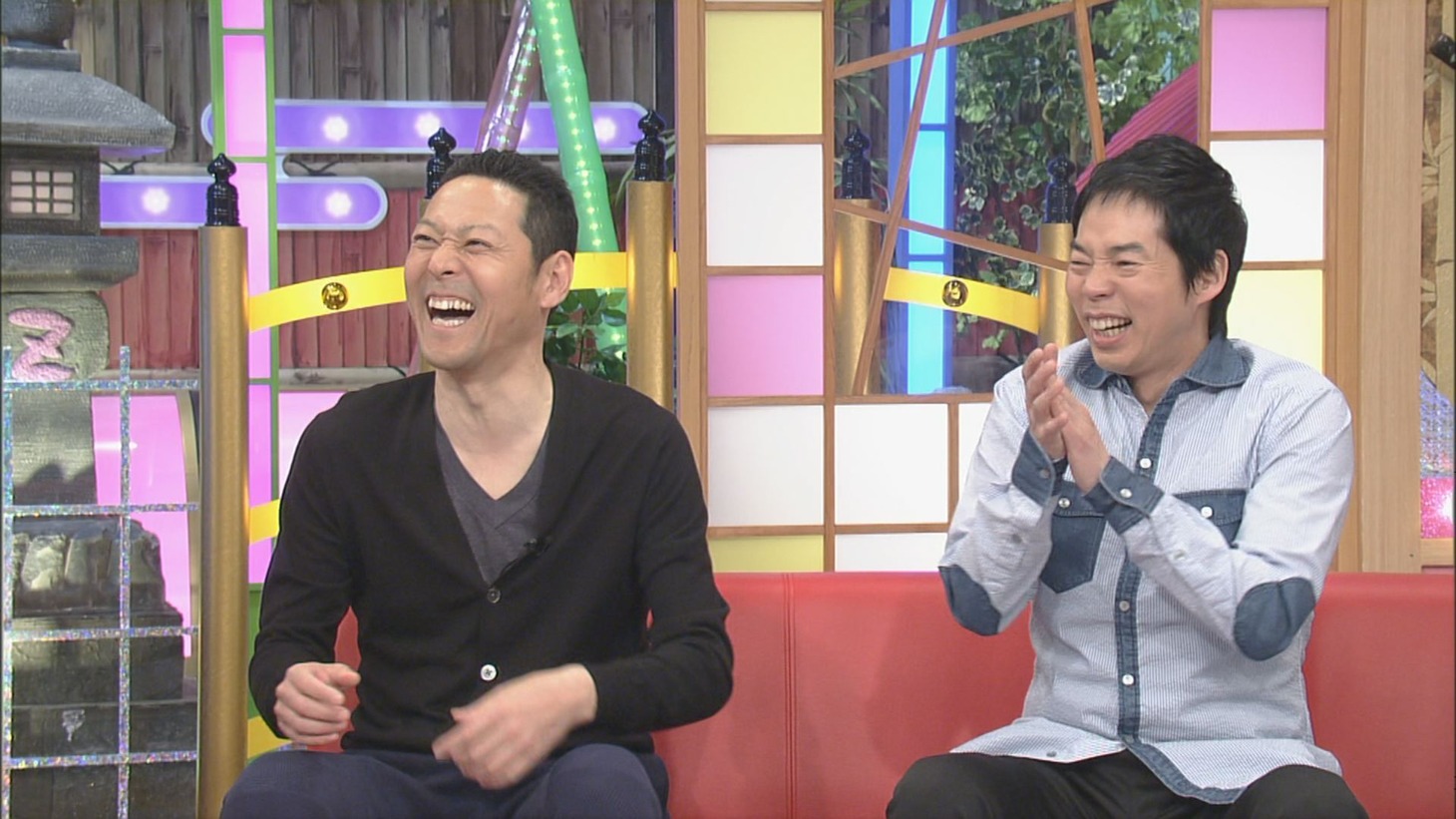 （左から）東野幸治、今田耕司。(c)CBC