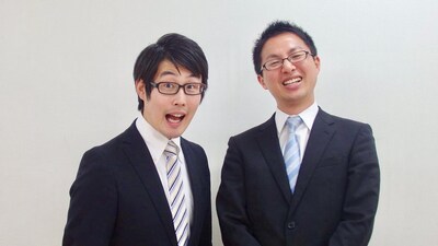 モクレン。左が「イラスト版子どものユーモア・スキル～学校生活が楽しくなる笑いのコミュニケーション～」を執筆した矢島伸男。