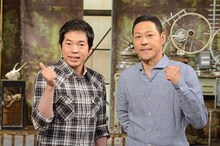 左から今田耕司、東野幸治。