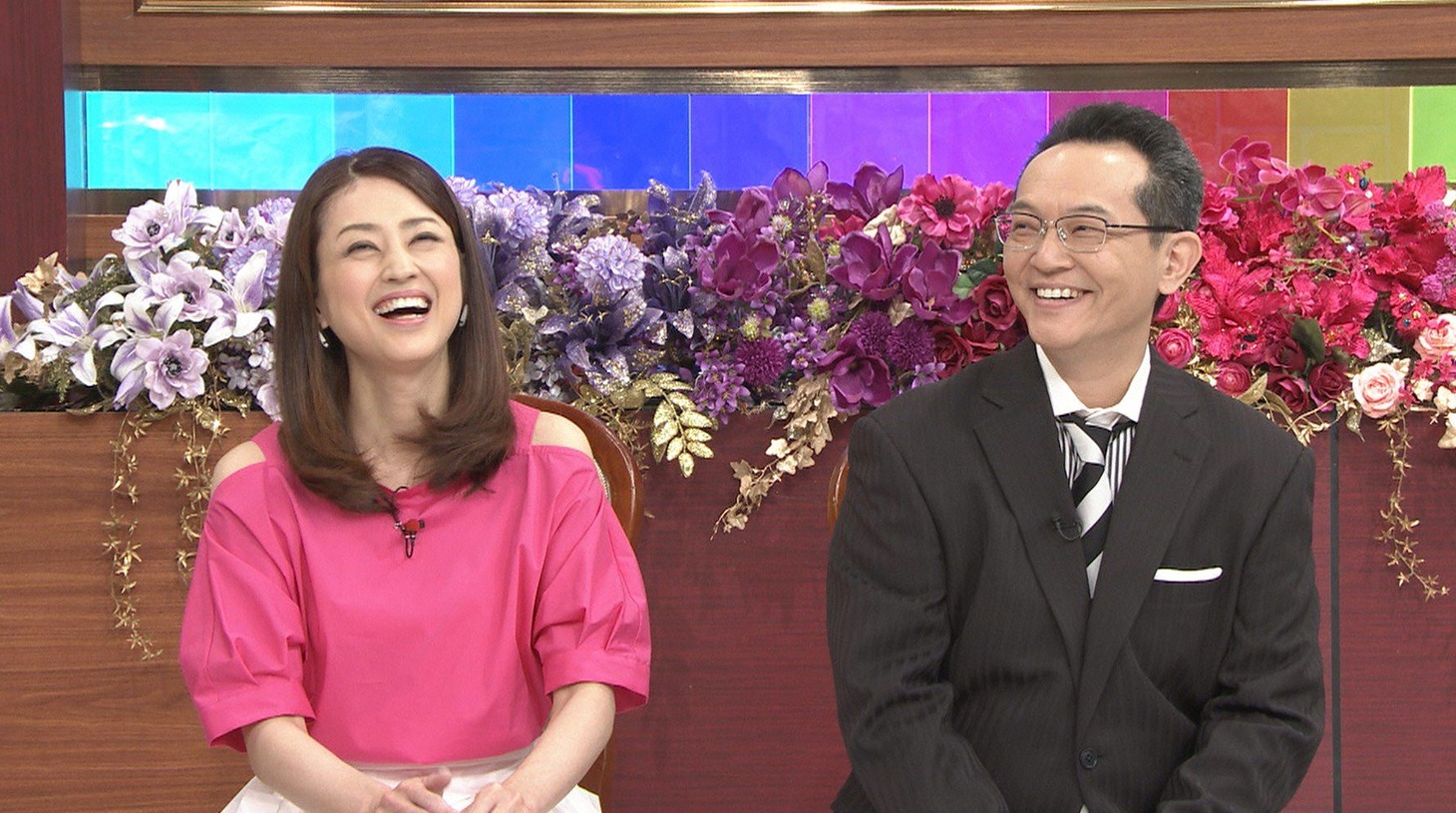 「嫌われ役俳優」として出演する（左から）小沢真珠、緋田康人。(c)テレビ朝日