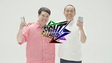 「ファイトリーグ」のPRムービーに出演するタカアンドトシ。