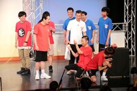 「笑い飯のモーレツ！しごき教室ネオ」収録の様子。