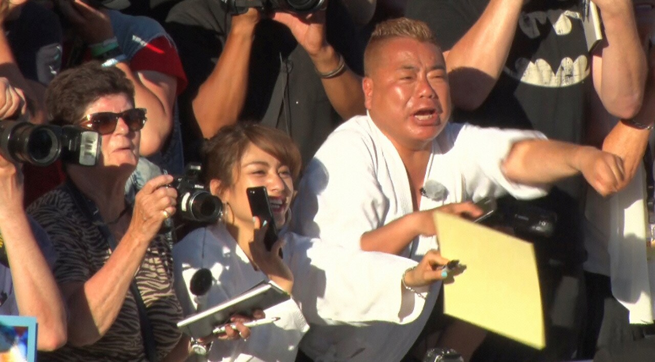 「世界の果てまでイッテQ！」のワンシーン。(c)日本テレビ