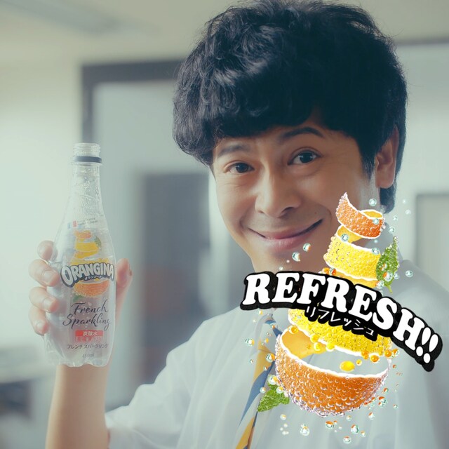 「ちゅうえい先輩のリフレッシュムービー」のワンシーン。