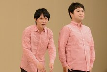 GIIコーナーでネタを披露するパニーニ。