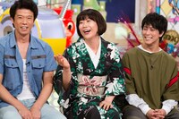 左から品川庄司・庄司、峯村リエ、佐野岳。(c)読売テレビ