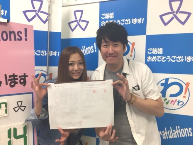 クールポコ。せんちゃん（右）と夫人（左）。