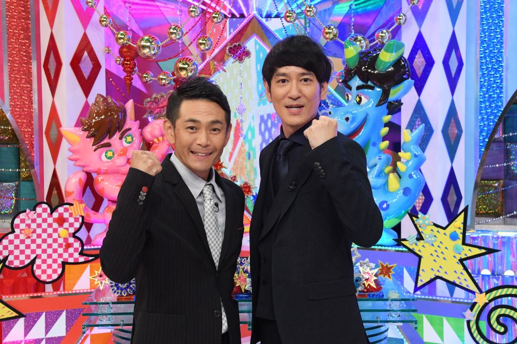 「プロvs天才キッズ 奇跡の6番勝負 手加減なしのガチ対決 ～なら≒デキ ゴールデンSP～」に出演する、ココリコ。(c)テレビ朝日
