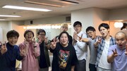 左からラニーノーズ洲崎、あまえんB・kento fukaya、ミキ昴生、ゆりやんレトリィバァ、ラニーノーズ山田、トット桑原、ミキ亜生、トット多田、あまえんBたわた。