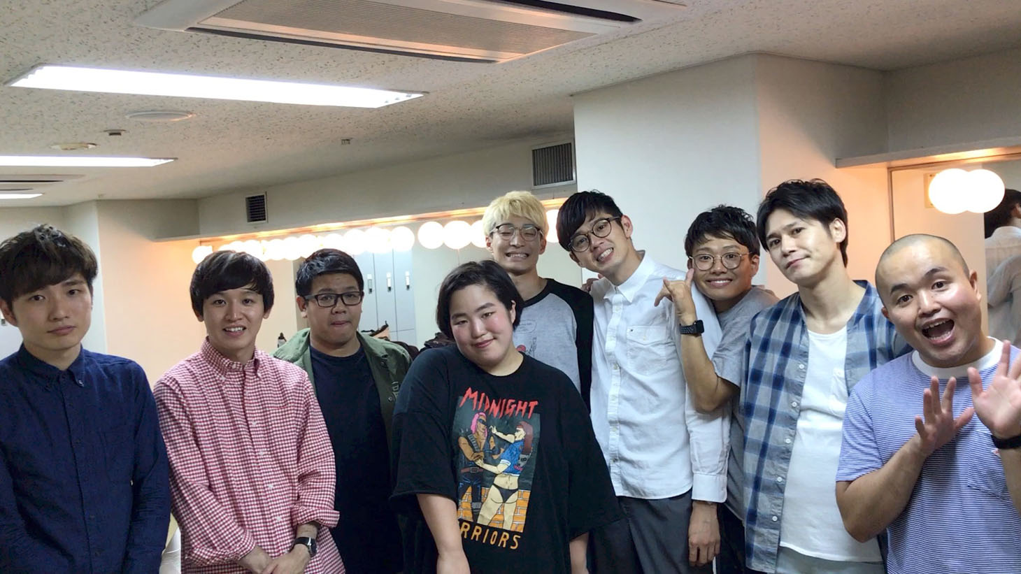 「ユリヤンスタジオランド」1周年記念イベント出演者たち。