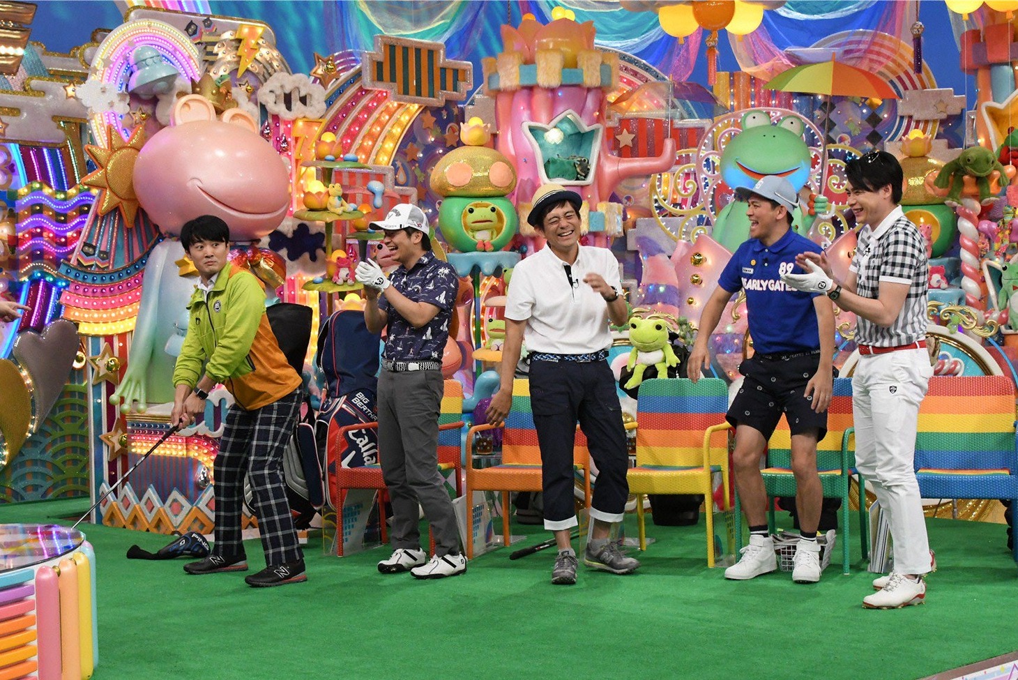 「アメトーーク！」に集結する「ゴルフ楽しい芸人」たち。(c)テレビ朝日